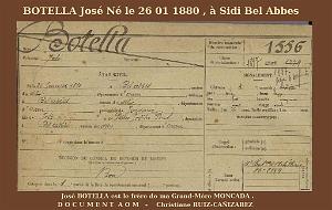 8 GUERRE 14-18 BOTELLA JOSE  1
